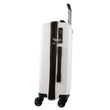 Pierre Cardin Inspired Milleni Luggage White Bag Medium + FREE Milleni Backpack