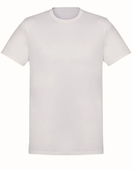 Plain T-Shirt 100% COTTON Basic Blank Tee Mens Ladies Casual BULK Adults - White