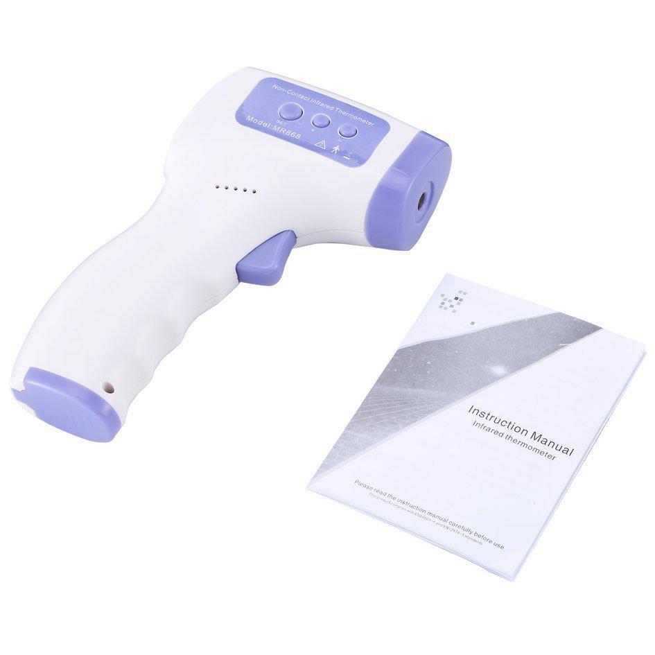 Digital Non-Contact Infrared Thermometer Infrared LCD IR Forehead Body Gun