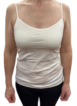 MERINO SKINS Womens Essential Camisole Wool Thermal Top Thermals Cami - Natural