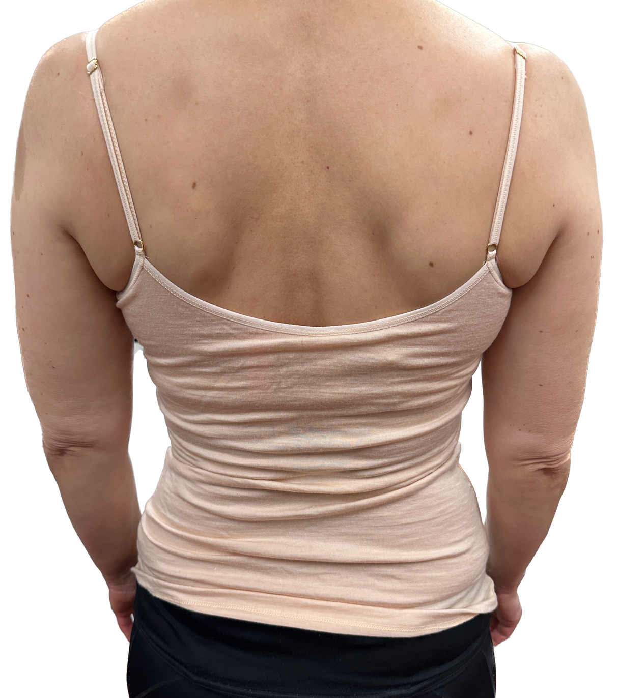 MERINO SKINS Womens Camisole Wool Thermal Underwear Top Cami Baselayer - Skin