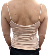 MERINO SKINS Womens Camisole Wool Thermal Underwear Top Cami Baselayer - Skin