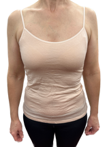 MERINO SKINS Womens Camisole Wool Thermal Underwear Top Cami Baselayer - Skin