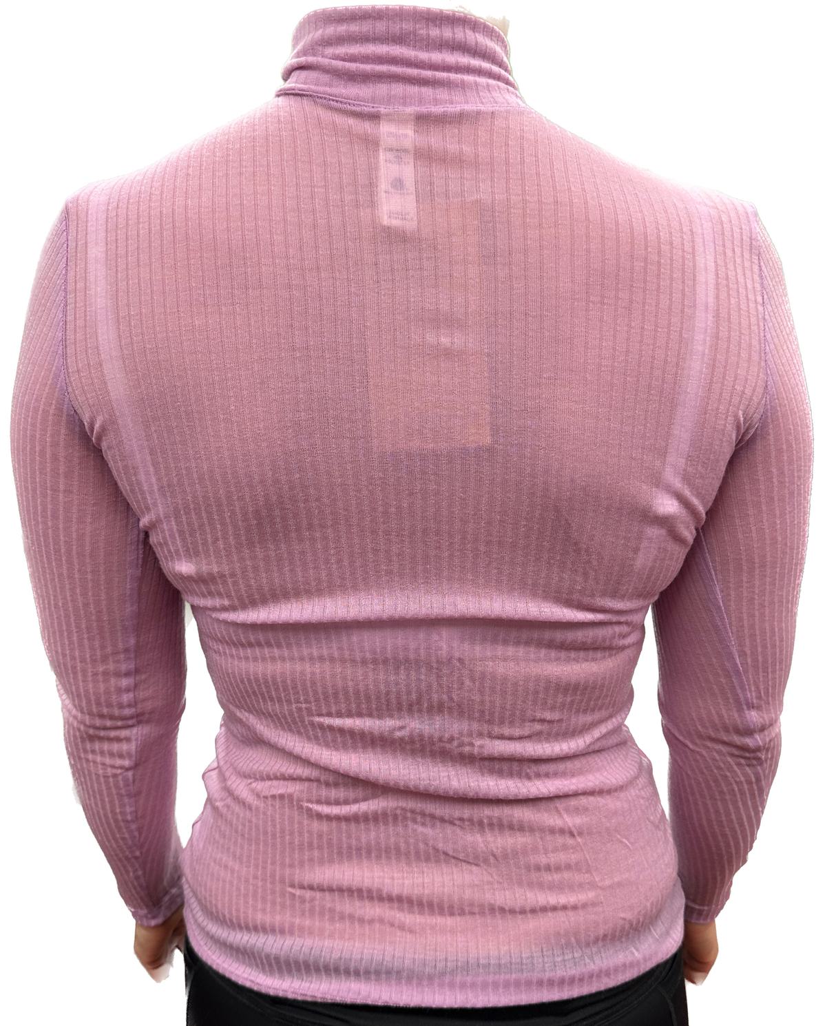 Merino Skins Womens Verona Funnel Neck Long Sleeve Thermal Underwear - Hyacinth