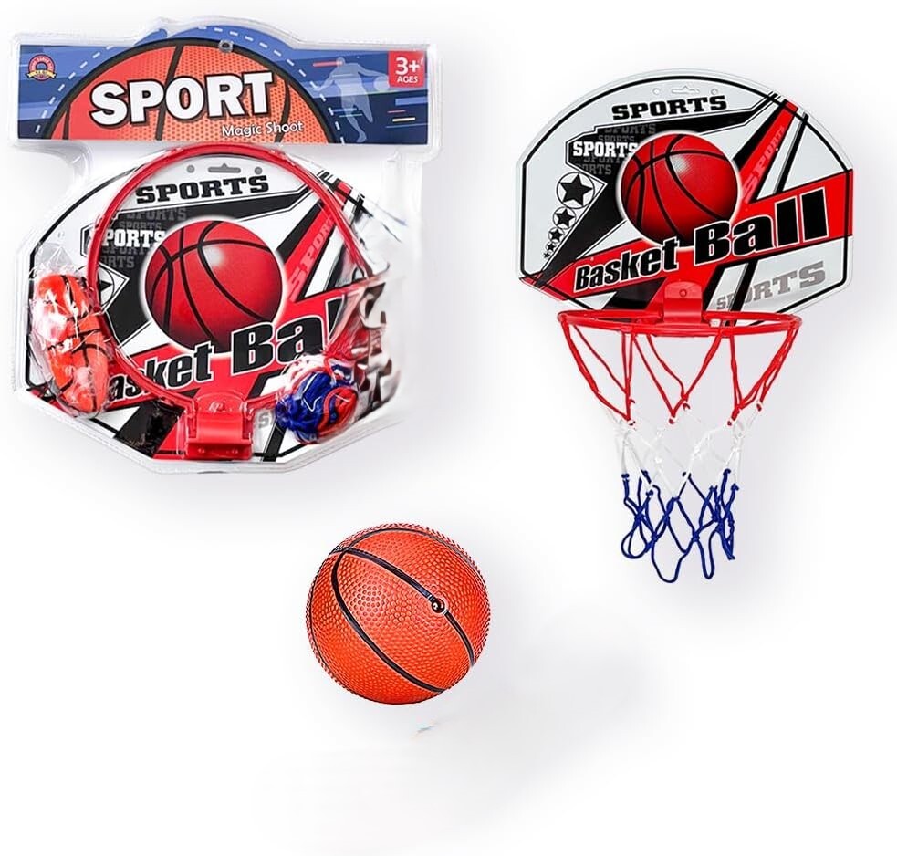 Mini Basketball Hoop Ring Kids Toy Children Door Indoor Hang Backboard