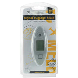 Milleni Hand Held Digital Luggage Scales Portable Travel Weighing - Grey