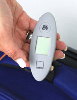 Milleni Hand Held Digital Luggage Scales Portable Travel Weighing - Grey