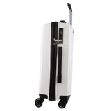 Monaco Hardshell 3-Piece Luggage Bag Set Travel Suitcase - White