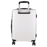 Monaco Hardshell 3-Piece Luggage Bag Set Travel Suitcase - White