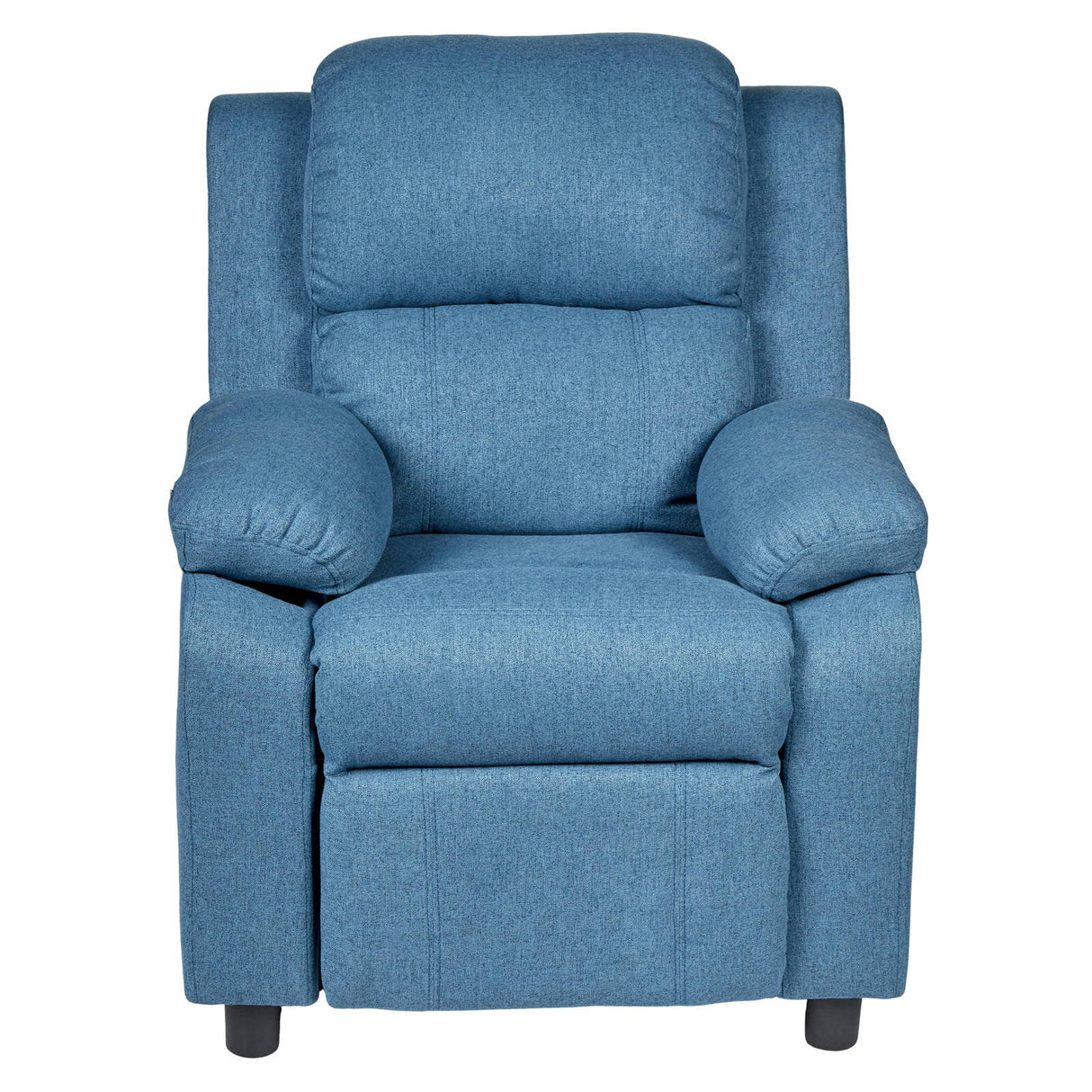 Set of 2 Erika Blue Kids Recliner Sofa Chair Blue Lounge Couch Armchair Childrens