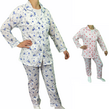 Womens PYJAMAS PJs Set Pajamas Ladies Cotton PJ Womens Long Sleeve Sleepwear