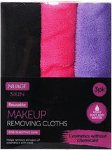 Nuage Reusable Make Up Remover Cloths Removing Cleansing - Pack of 3