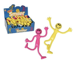 3x Bendy Smiley Man - Assorted