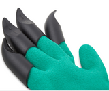 Garden Guru Waterproof and Puncture Resistant Gloves w Claws Digging