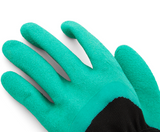 Garden Guru Waterproof and Puncture Resistant Gloves w Claws Digging