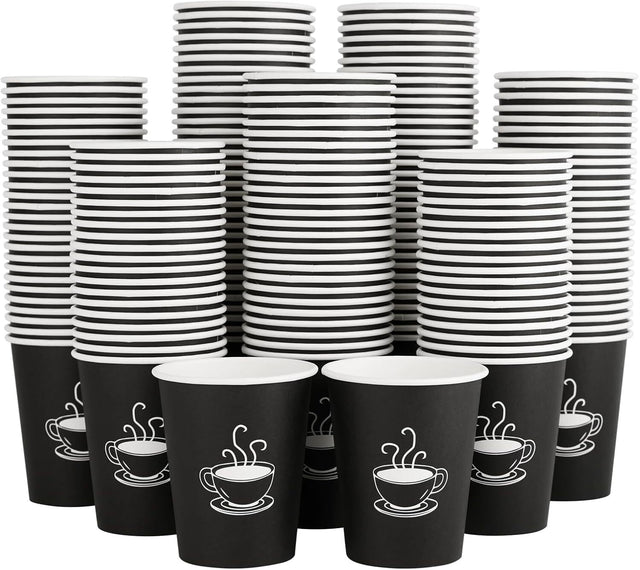 720x Extra Large Disposable Coffee Cups 12oz Strong Takeaway Paper Take Away Bulk