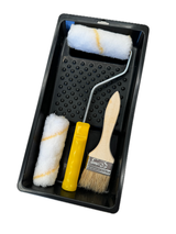 PAINT ROLLER KIT SET with Tray Painting Runner Decor