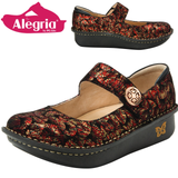 ALEGRIA Paloma Nursing Shoes Slip On Women's Working Ladies Hospitality - Drama