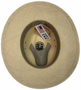 Luxury Genuine Panama Straw Hat Ecuadorian Fedora Wide Brim - Hand Woven in Ecuador MADE IN USA