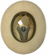 Luxury Genuine Panama Straw Hat Ecuadorian Fedora Brim - Hand Woven in Ecuador MADE IN USA