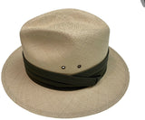 Luxury Genuine Panama Straw Hat Ecuadorian Fedora Brim - Hand Woven in Ecuador MADE IN USA