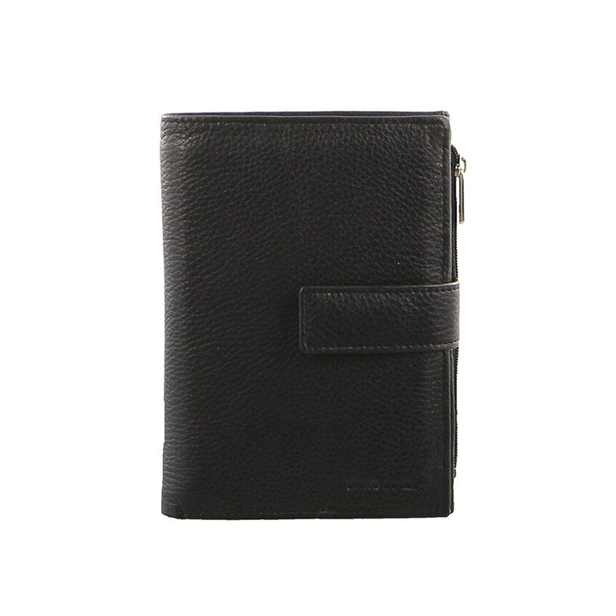 Pierre Cardin Womens Bi-Fold Italian Leather Credit Card Holder Wallet - Black