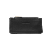 Pierre Cardin Womens Soft Italian Leather Coin Purse Holder Wallet - Black