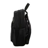 Pierre Cardin Nylon Backpack RFID Anti-Theft Slash Proof - Black