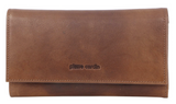 Pierre Cardin Womens Soft Italian Leather RFID Purse Wallet - Cognac