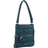 Pierre Cardin Anti-Theft Cross Body Bag Slash Proof RFID Blocking - Teal