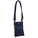 Pierre Cardin Anti-Theft Cross Body Bag Slash Proof RFID Camouflage - Navy/Camo