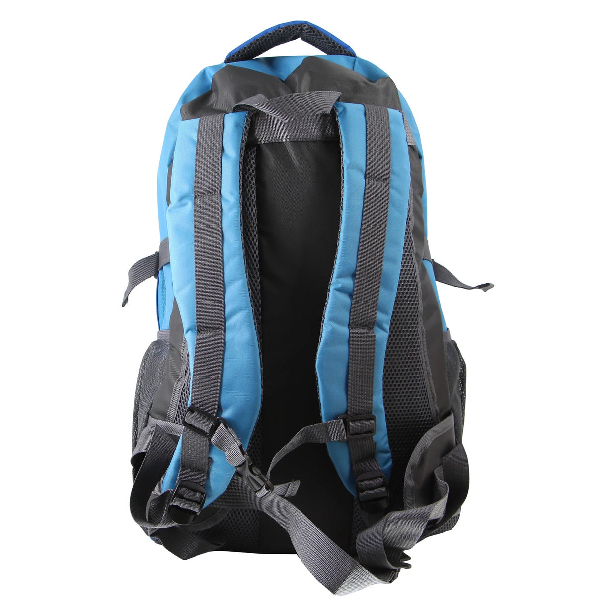 Pierre Cardin Backpack Shoulder Bag RFID Pocket Travel Outdoor Rucksack - Blue