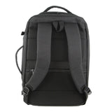 Pierre Cardin Mens Travel & Business Backpack with Built-in USB Port - Black