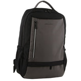 Pierre Cardin Travel & Business Backpack Bag w/ Built-In USB in Dark Grey