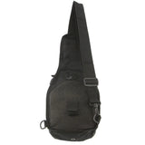 Pierre Cardin Cross Body Tactical Sling Bag Rucksack Army Style in Black