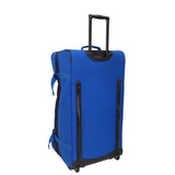 Set of 2 Pierre Cardin Water-Repellent Trolley Bags - Medium (72cm) & Large (82cm) - Blue, Expandable, TSA Lock