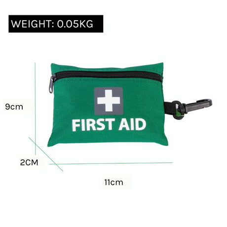 9 Packs Mini First Aid Kit 387pcs Emergency Medical Travel Pocket Set Family Home Car Treatment