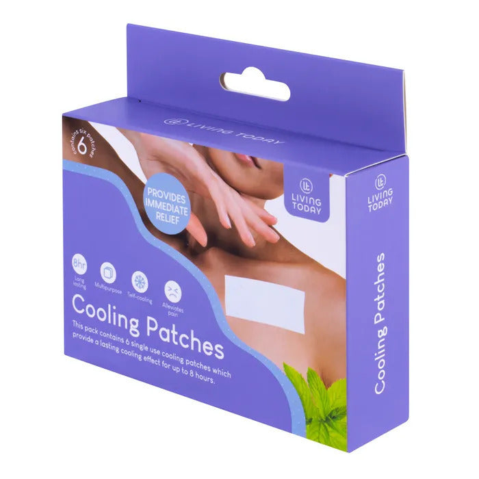 1 Pack of 6 Cooling Patches Soft Gel Sheet Cooling Patch Relief for Fever