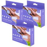 3 Packs of 6 Cooling Patches Soft Gel Sheet Cooling Relief Patch