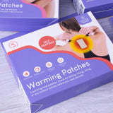 1 Pack of 5 Warming Patches Soft Self Heating Patch Hiking Fishing Skiing