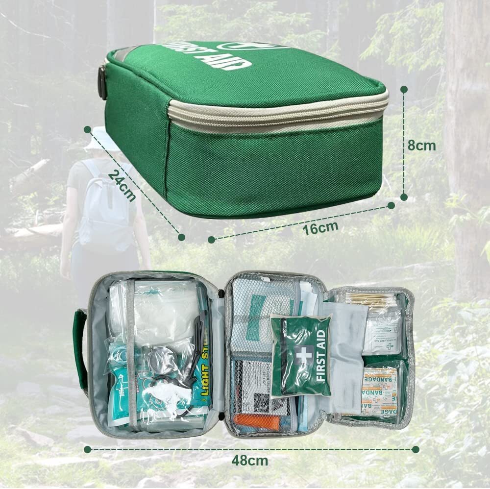 12x 258pcs Premium First Aid Kit Medical Travel Set Emergency Family Safety