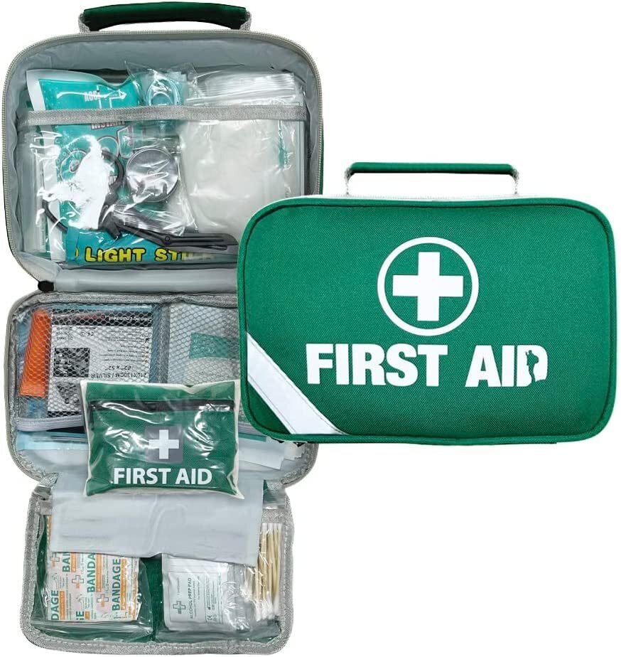 6x 258pcs Premium First Aid Kit Medical Travel Set Emergency Family Safety