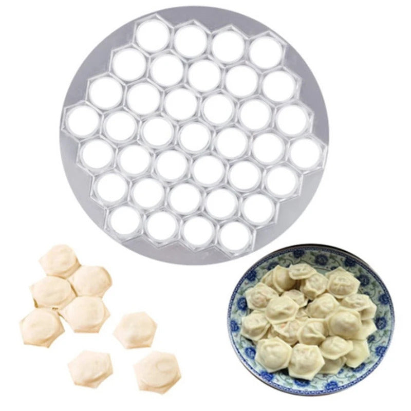 37 Holes Dumpling Mould Maker Ravioli Aluminum Mold Pelmeni Kitchen DIY Tool AU