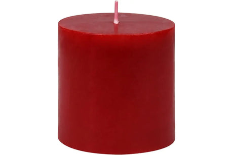 24x Pillar Scented Candles Bulk 7*7.5cm - Rose