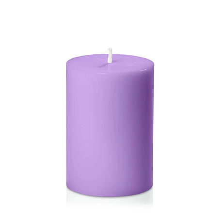 12x Pillar Scented Candles Bulk 7*10cm - Lavender