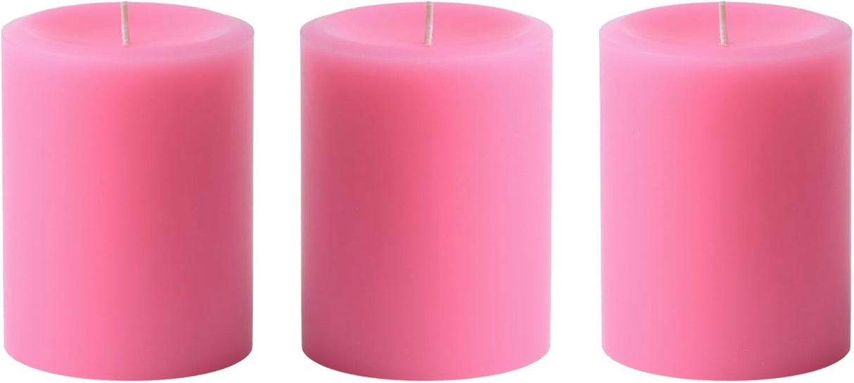 12x Pillar Scented Candles Bulk 7*10cm - Cherry Blossom