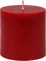 12x Pillar Scented Candles Bulk 7*7.5cm  - Rose