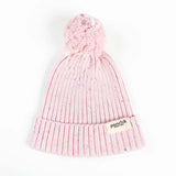 Ponchik Babies + Kids - Pom Pom Beanie Hat Warm Winter - Love Speckle