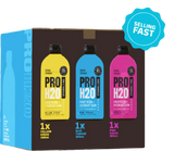 6x PRO H20 Sparkling 20g Protein Hydration Drink Zero Sugar Hydrate Mix Pack