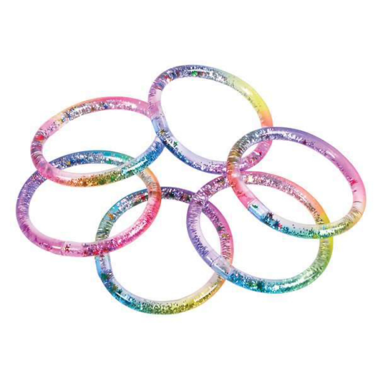 2pc Glitter Bracelets Birthday Party Loot Bag Toys Fillers Childrens Prizes